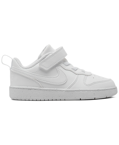 Nike Toddler Court Borough Low Recraft Adjustable Strap Casual Sneakers from Finish Line - White