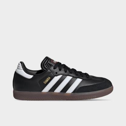 Little Kids' and Big Kids' adidas Originals Samba Indoor Soccer Shoes - Black/White/Gum - view 1