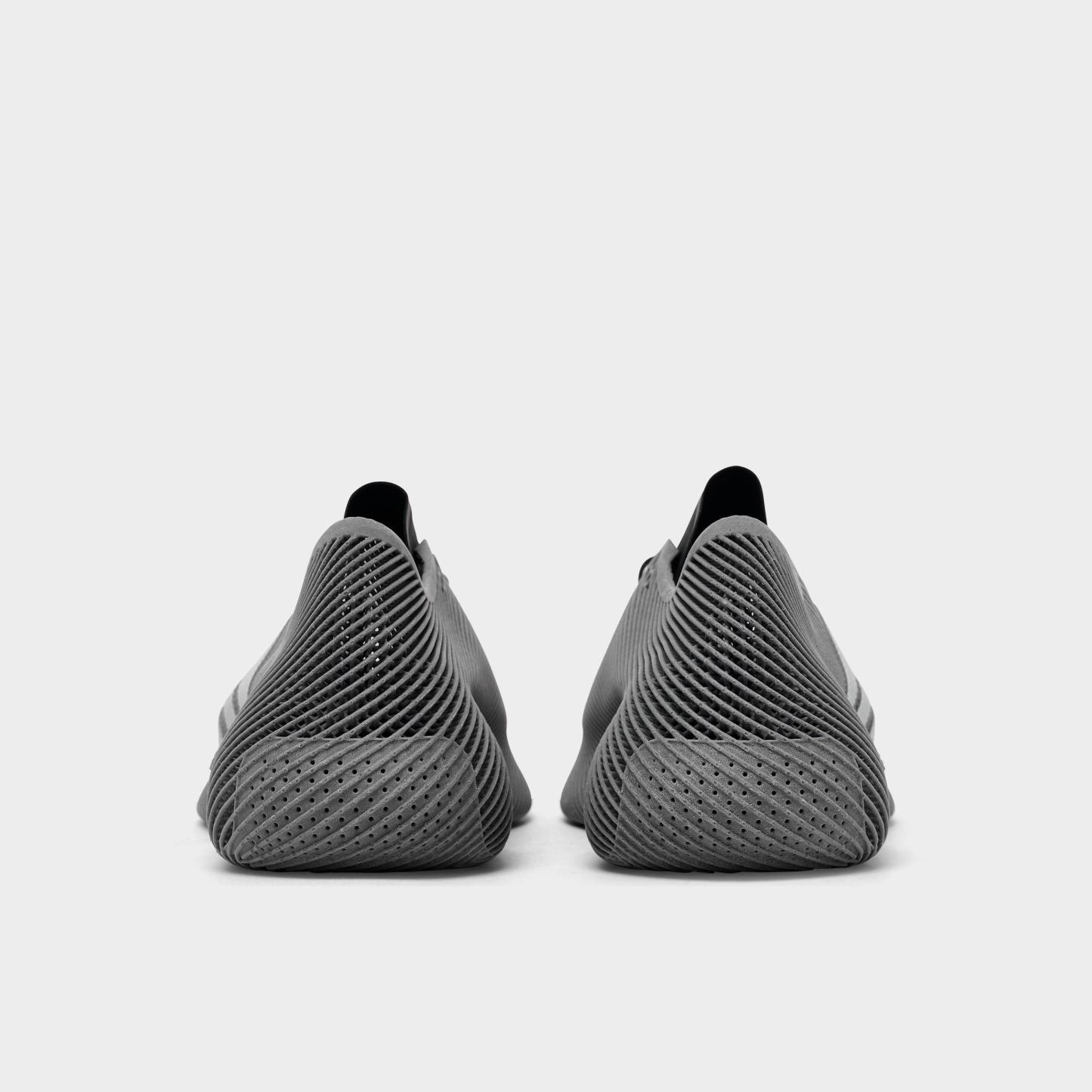 Men's adidas Climacool Laced Casual Shoes - Grey/Chalk White/Carbon - Back view