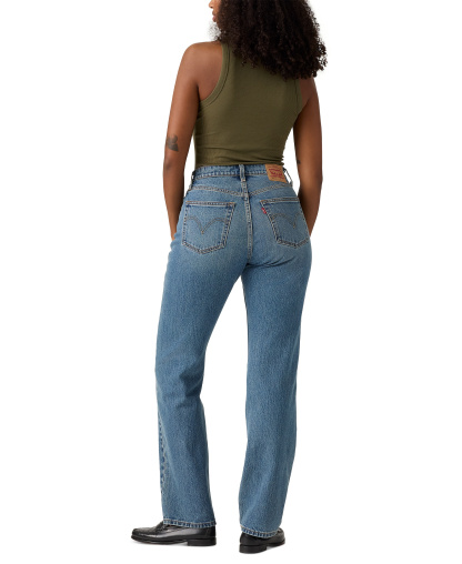 Levi's Women's 501 Curve High-Rise Straight-Leg Jeans - Weather Now