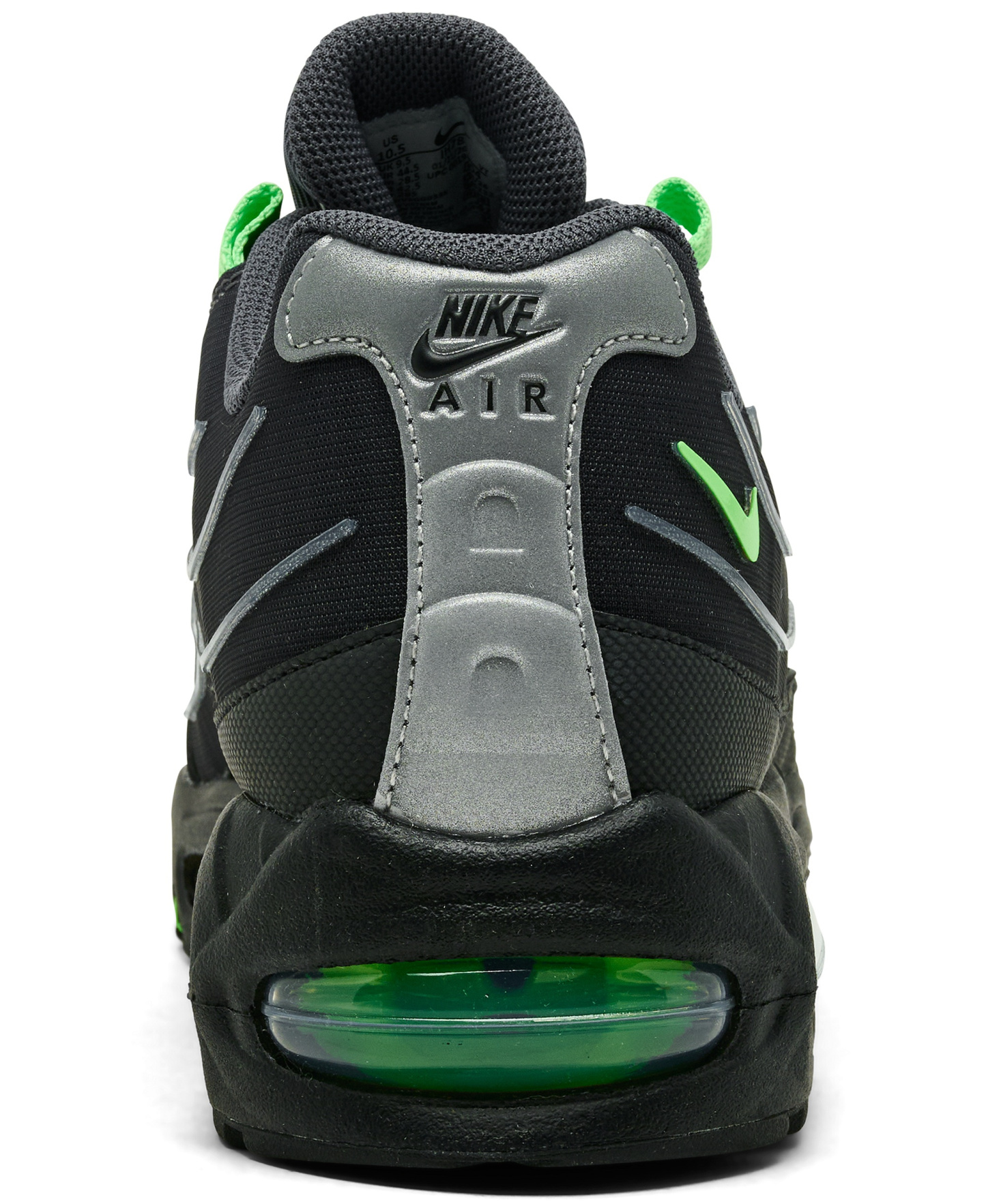 Nike Men's Air Max 95 Big Bubble Tech Casual Sneakers from Finish Line - Wolf Gray, Silver, Steam