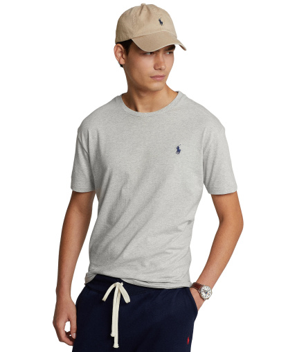 Polo Ralph Lauren Men's Embroidered Pony Classic-Fit T-Shirt - Taylor Heather