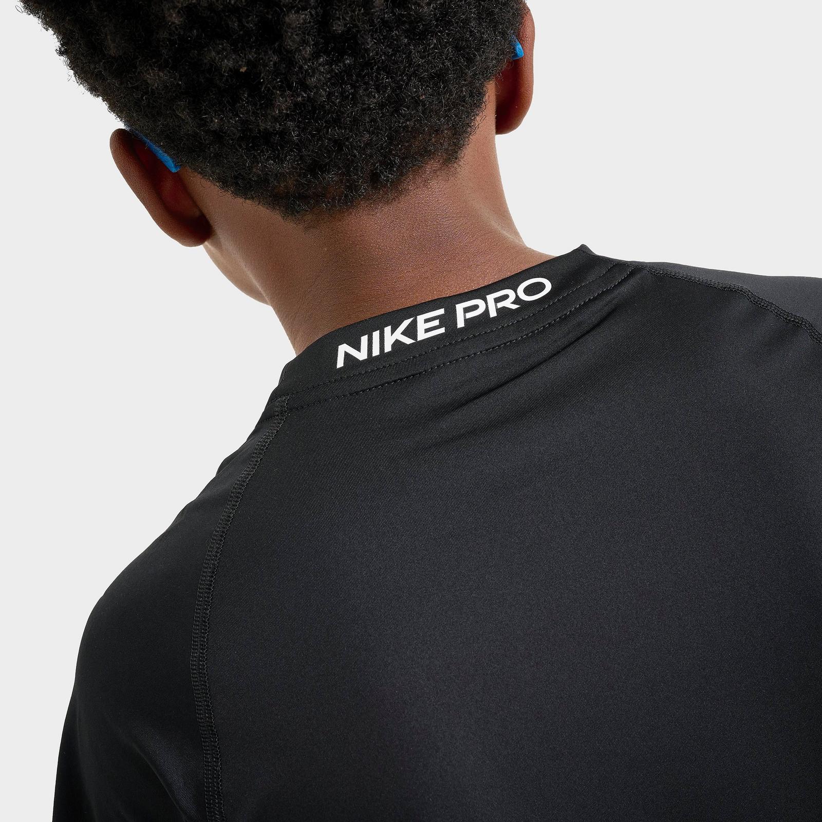 Boys' Big Kids' Nike Dri-FIT Pro T-Shirt - Black