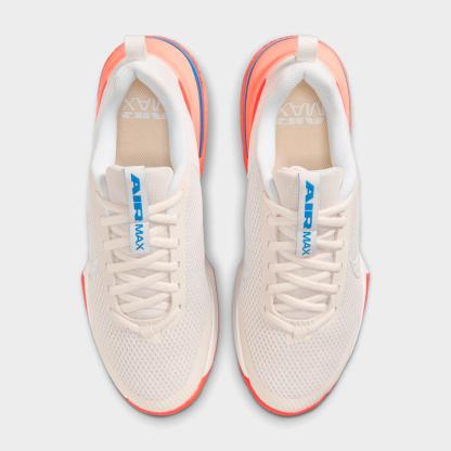 Men's Nithtke Air Max Alpha Trainer 6 Training Shoes - Part 2 - Phantom/Orange Pulse/Summit White/White - Top view