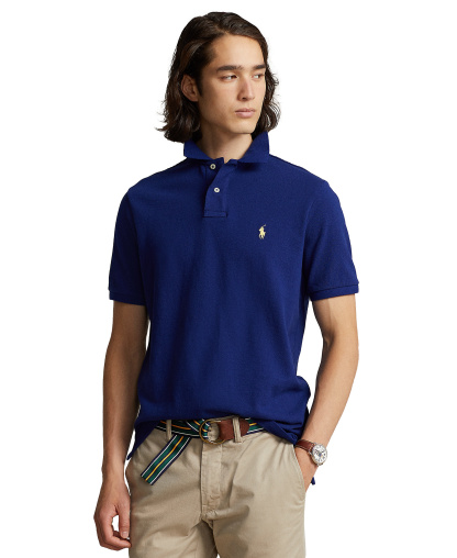 Polo Ralph Lauren Men's Custom Slim-Fit Mesh Polo Shirt - Fall Royal