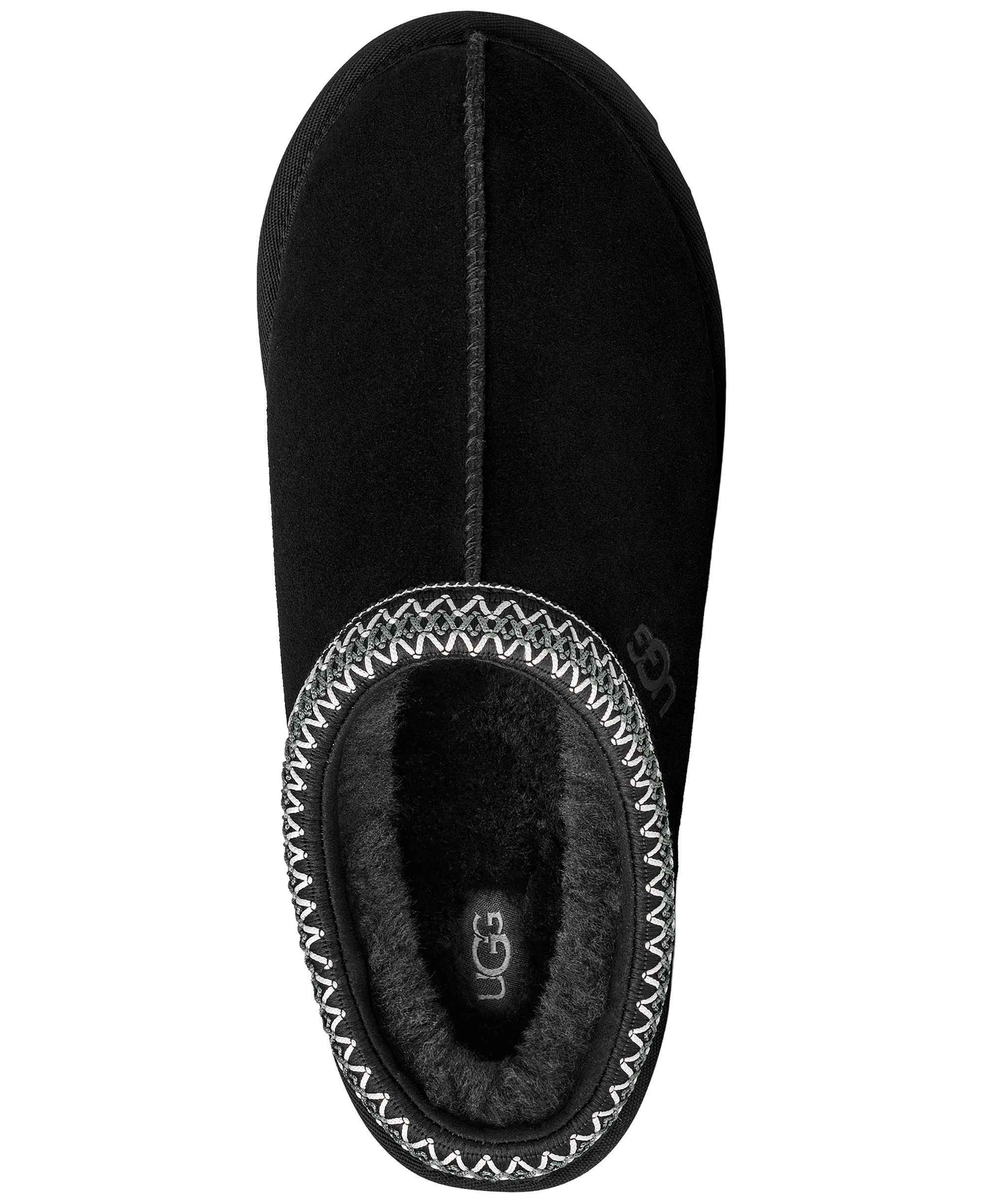 UGG® Men's Tasman II Round-Toe Slippers - Black
