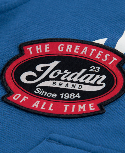 Jordan Boys' 8-20 Highway Arch Long-Sleeve Hoodie - Blue