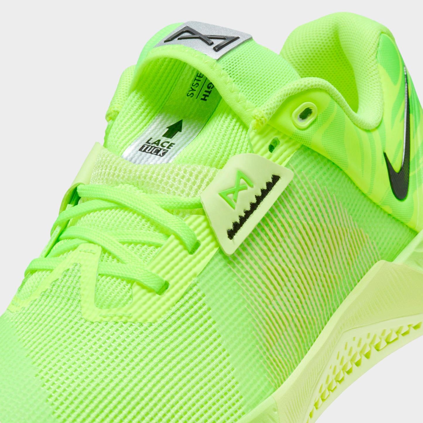 Women's Nithtke Metcon 10 Training Shoes - Volt/Light Lemon Twist/Rage Green/Black - Detail shot