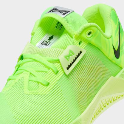 Women's Nithtke Metcon 10 Training Shoes - Volt/Light Lemon Twist/Rage Green/Black - Detail shot