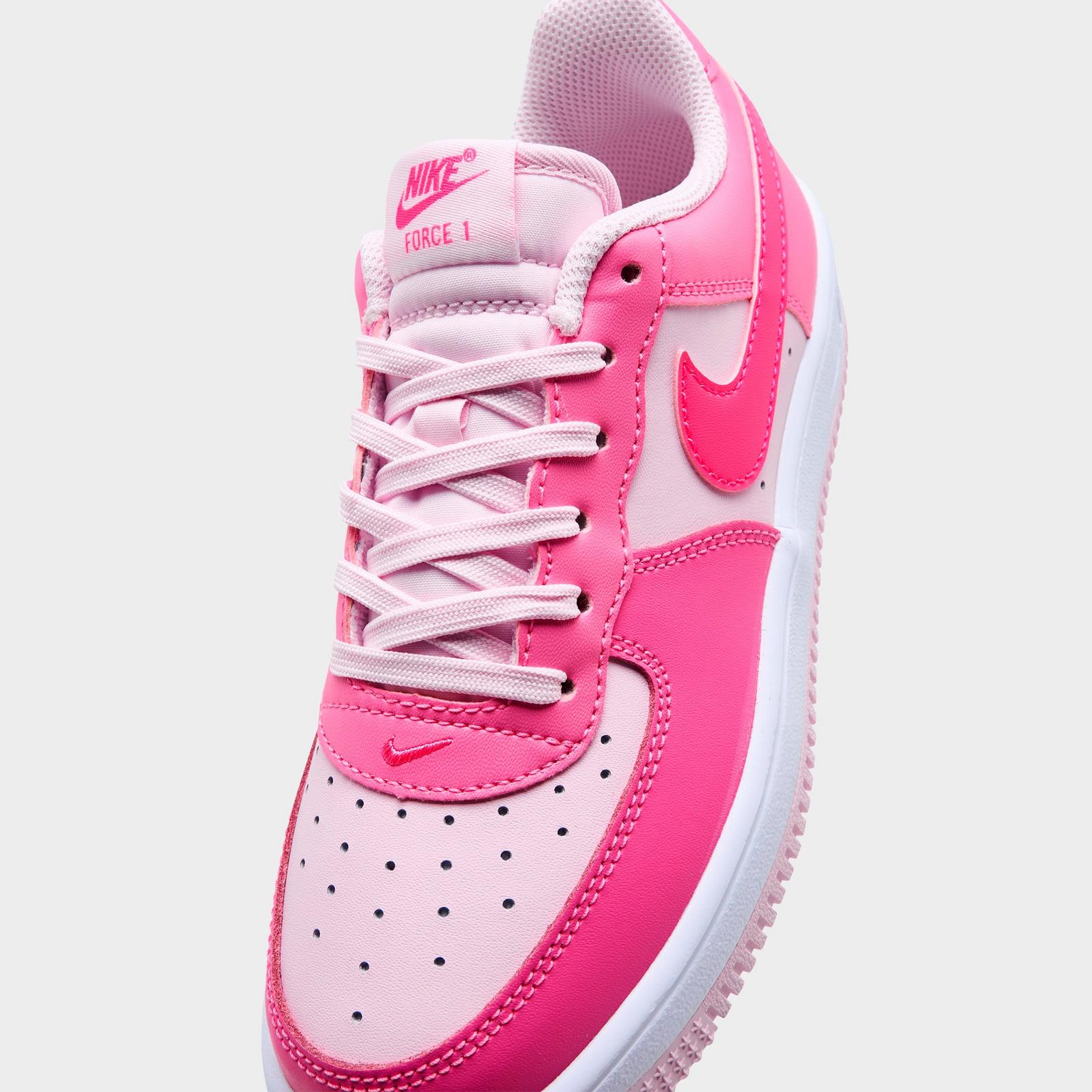 Little Kids' Nike Force 1 Low Casual Shoes - Pinksicle/Pink Foam/White/Hyper Pink (IO7455-684)
