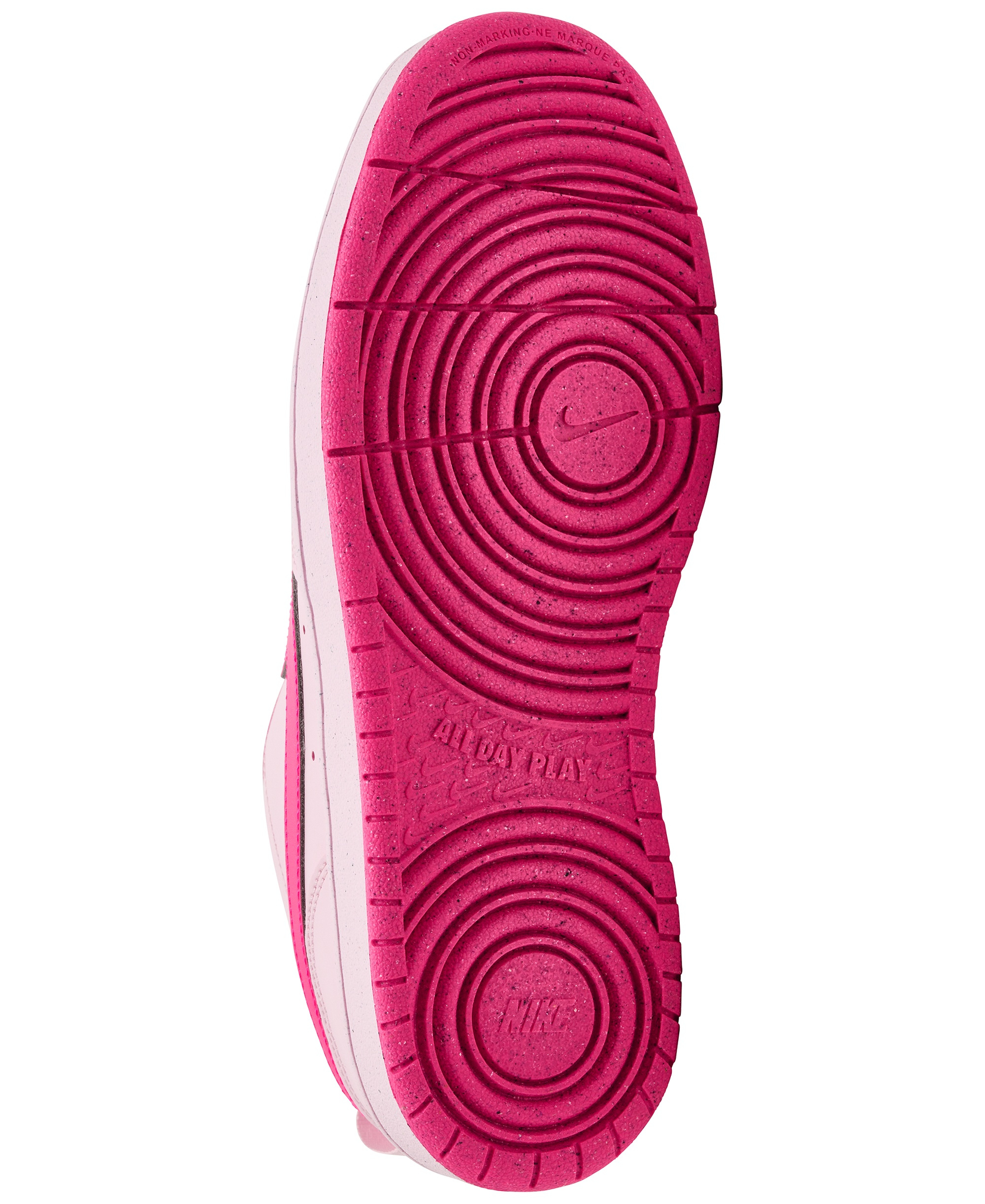 Nike Big Kids Court Borough Low Recraft Casual Sneakers from Finish Line - Pink