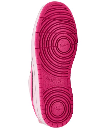 Nike Big Kids Court Borough Low Recraft Casual Sneakers from Finish Line - Pink