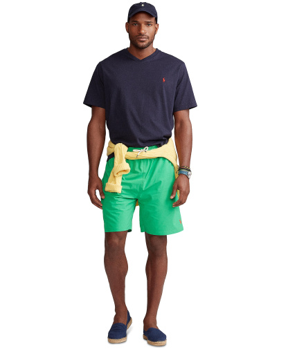 Polo Ralph Lauren Men's Big & Tall V-Neck T-Shirt - Ink