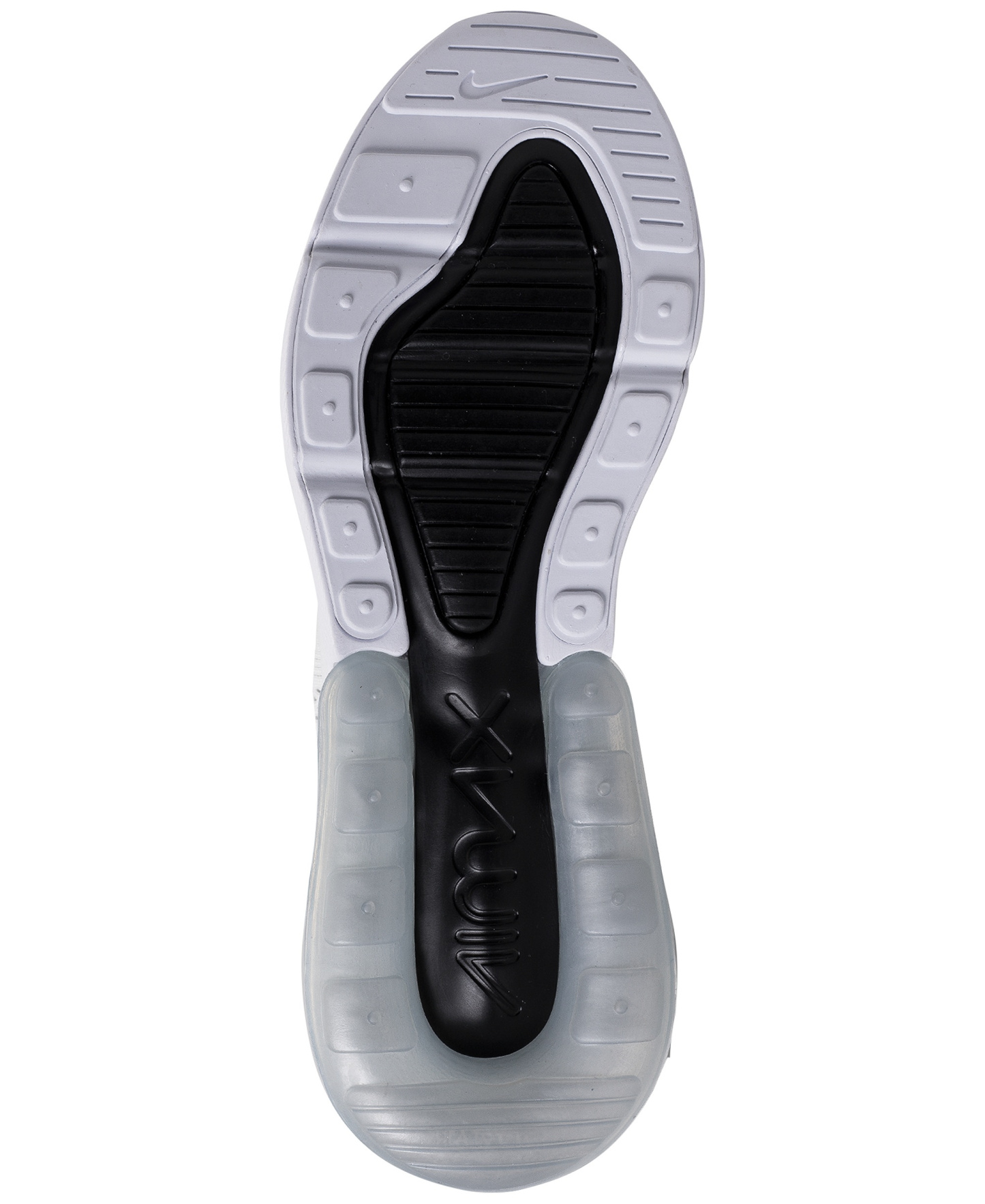 Nike Men's Air Max 270 Casual Sneakers from Finish Line - White, Black