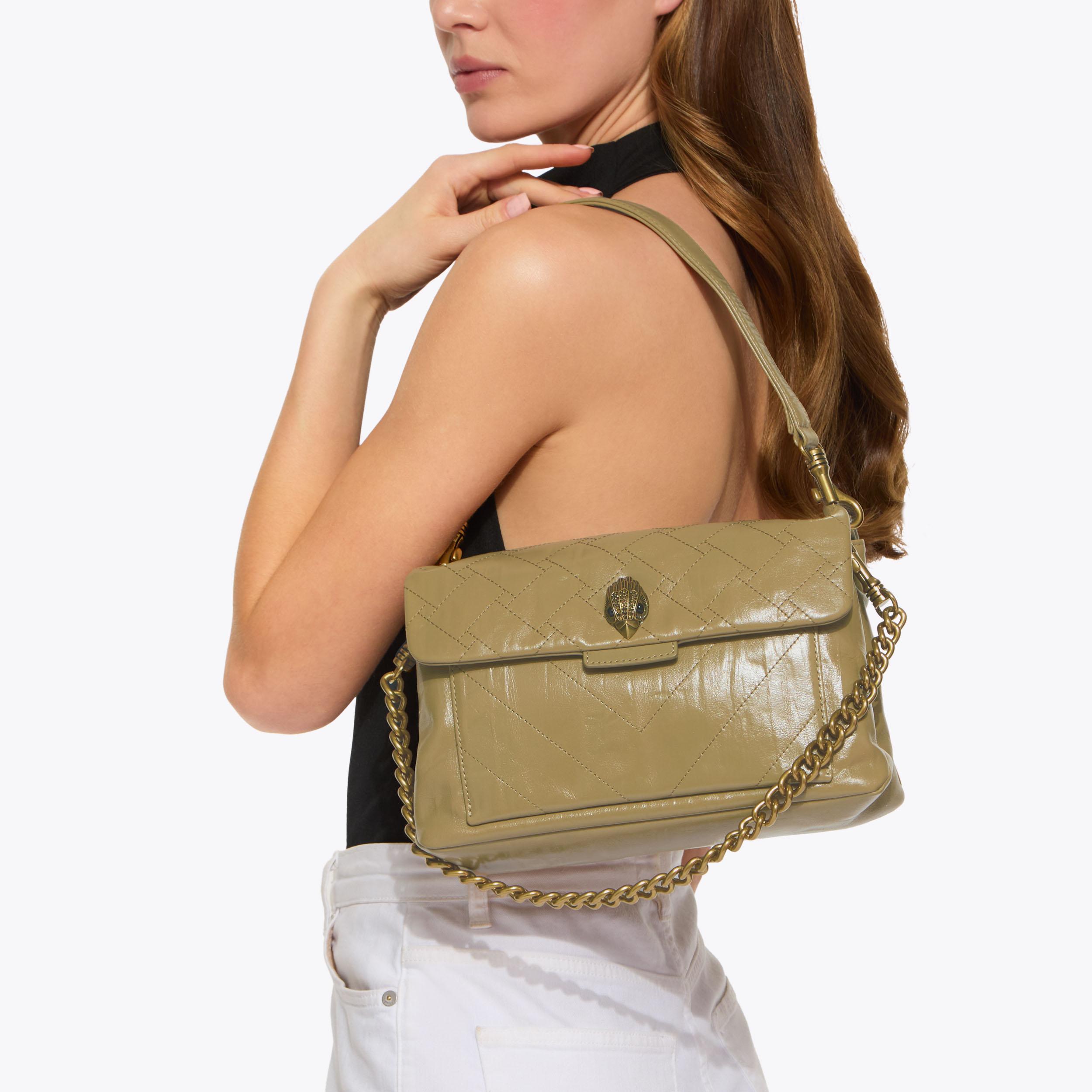 Kurt Geiger London Celia Shoulder Bag - Beige - view 2