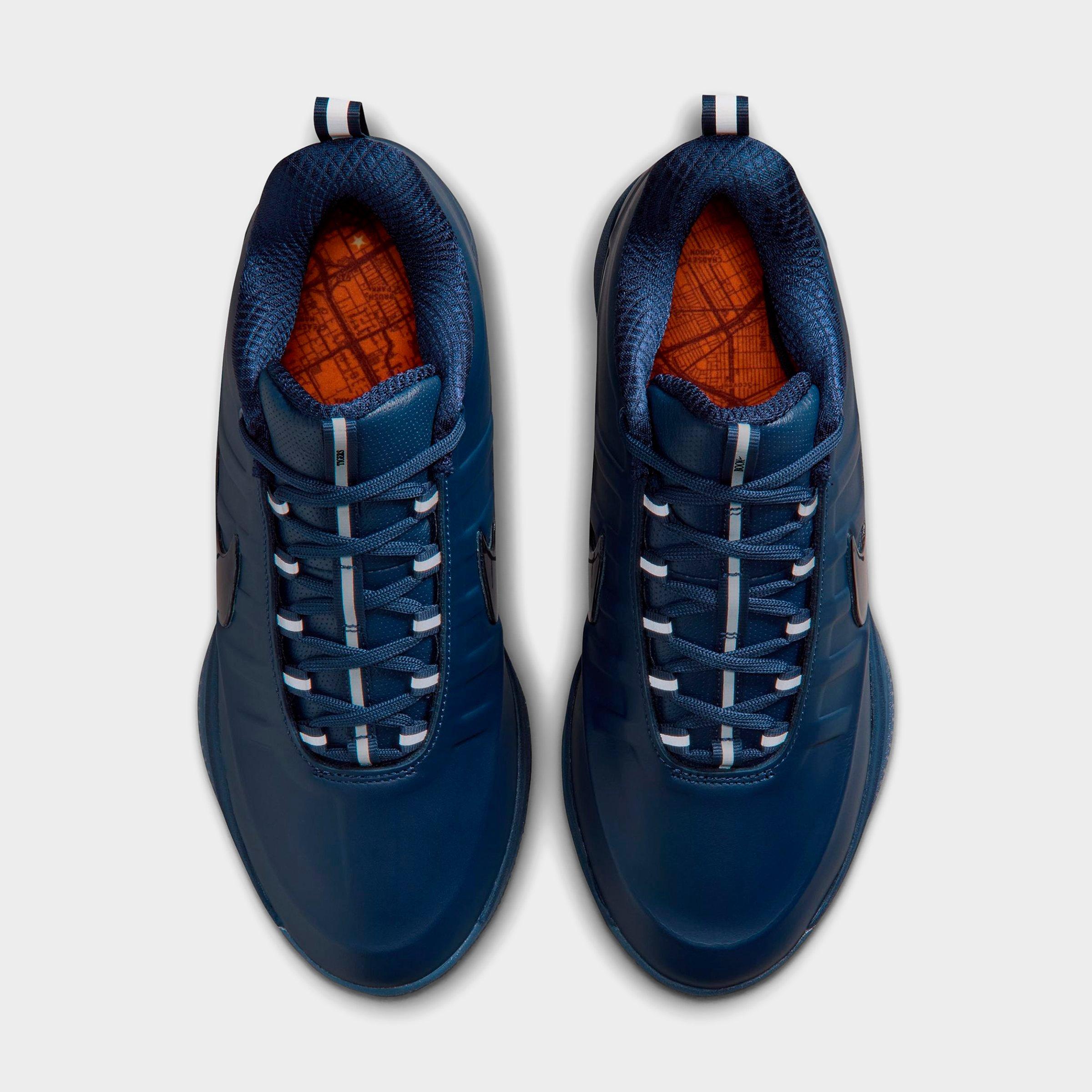Men's Nithtke Book 2 Basketball Shoes - Midnight Navy/Midnight Navy/White - Top view