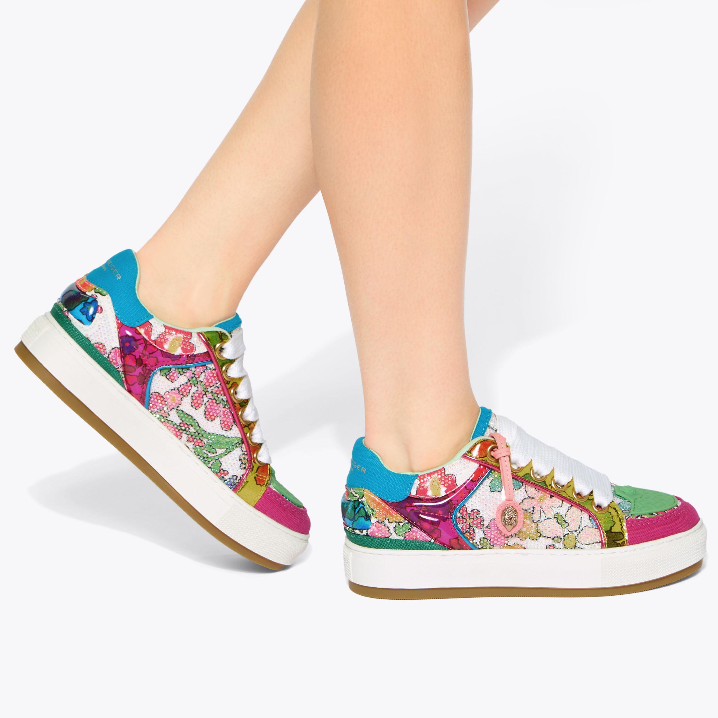 Kurt Geiger London Southbank Tag Sneaker - Multi Colored - view 2