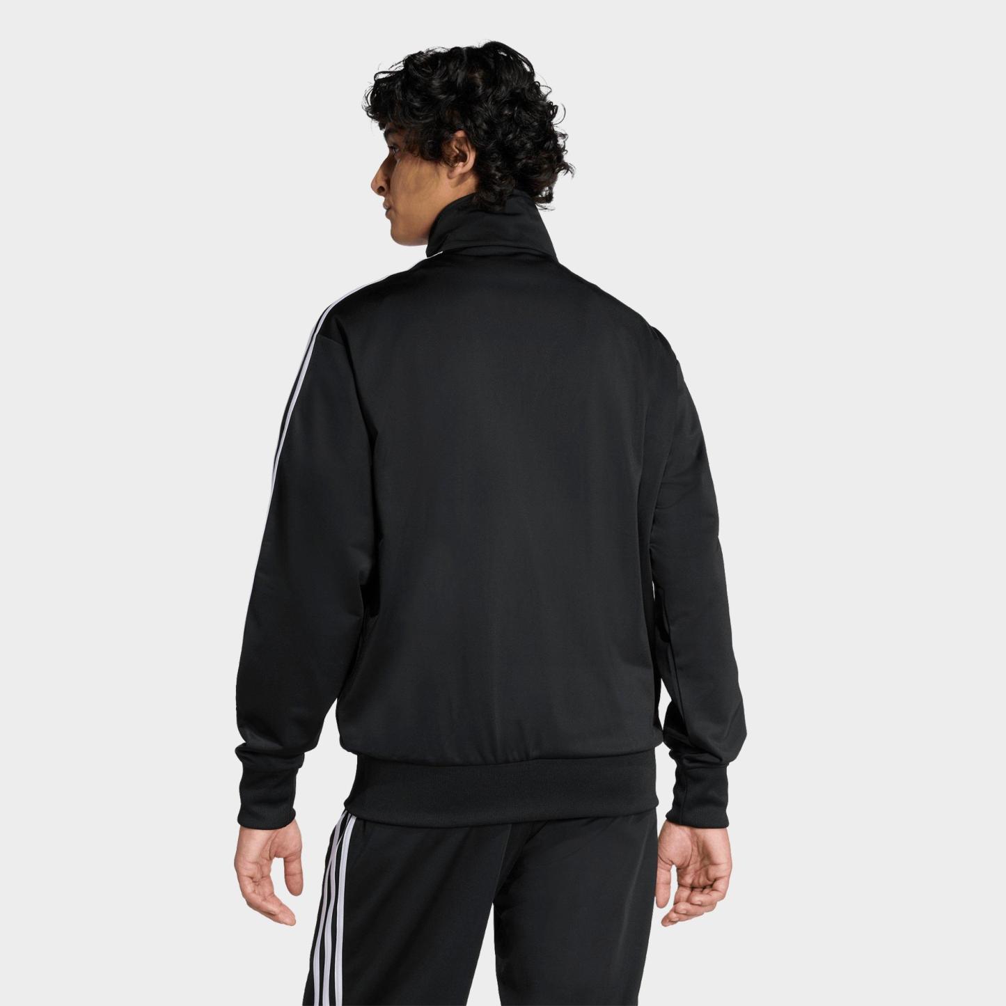Men's adidas Originals adicolor Sport Firebird Full-Zip Track Jacket - Black
