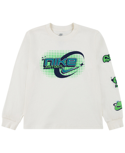 Nike Boys' 4-7 Y2K Star Long-Sleeve T-Shirt - Sail