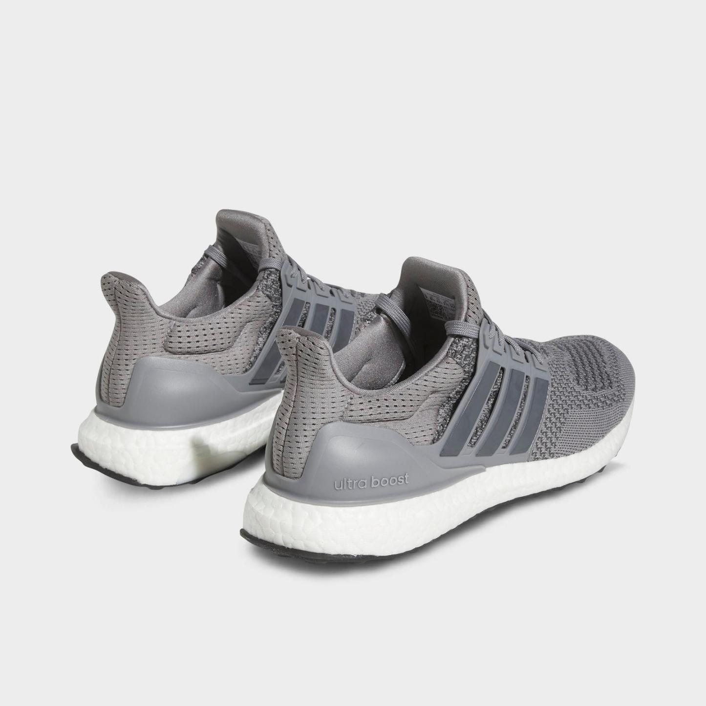 Men's adidas Ultraboost 1.0 Running Shoes - Grey/Grey/Core Black - view 4