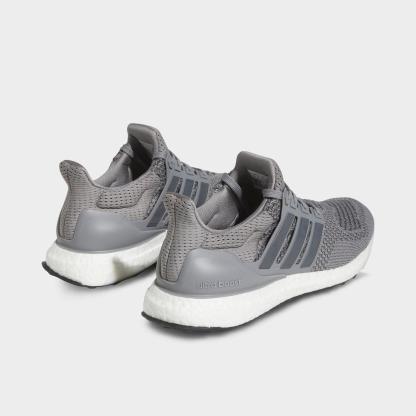 Men's adidas Ultraboost 1.0 Running Shoes - Grey/Grey/Core Black - view 4