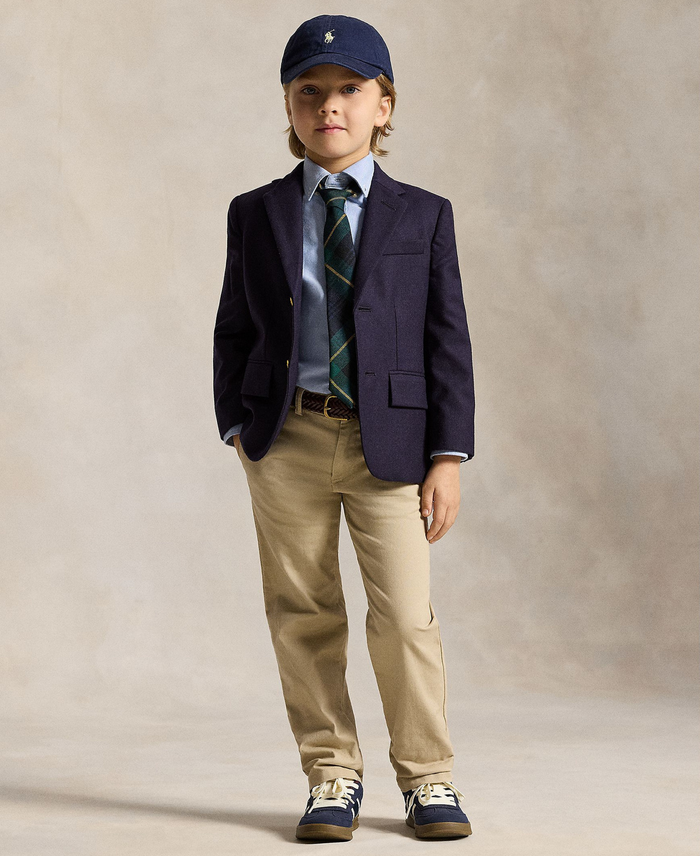 Polo Ralph Lauren Boys' 2-7 Straight-Fit Twill Pant - Classic Khaki