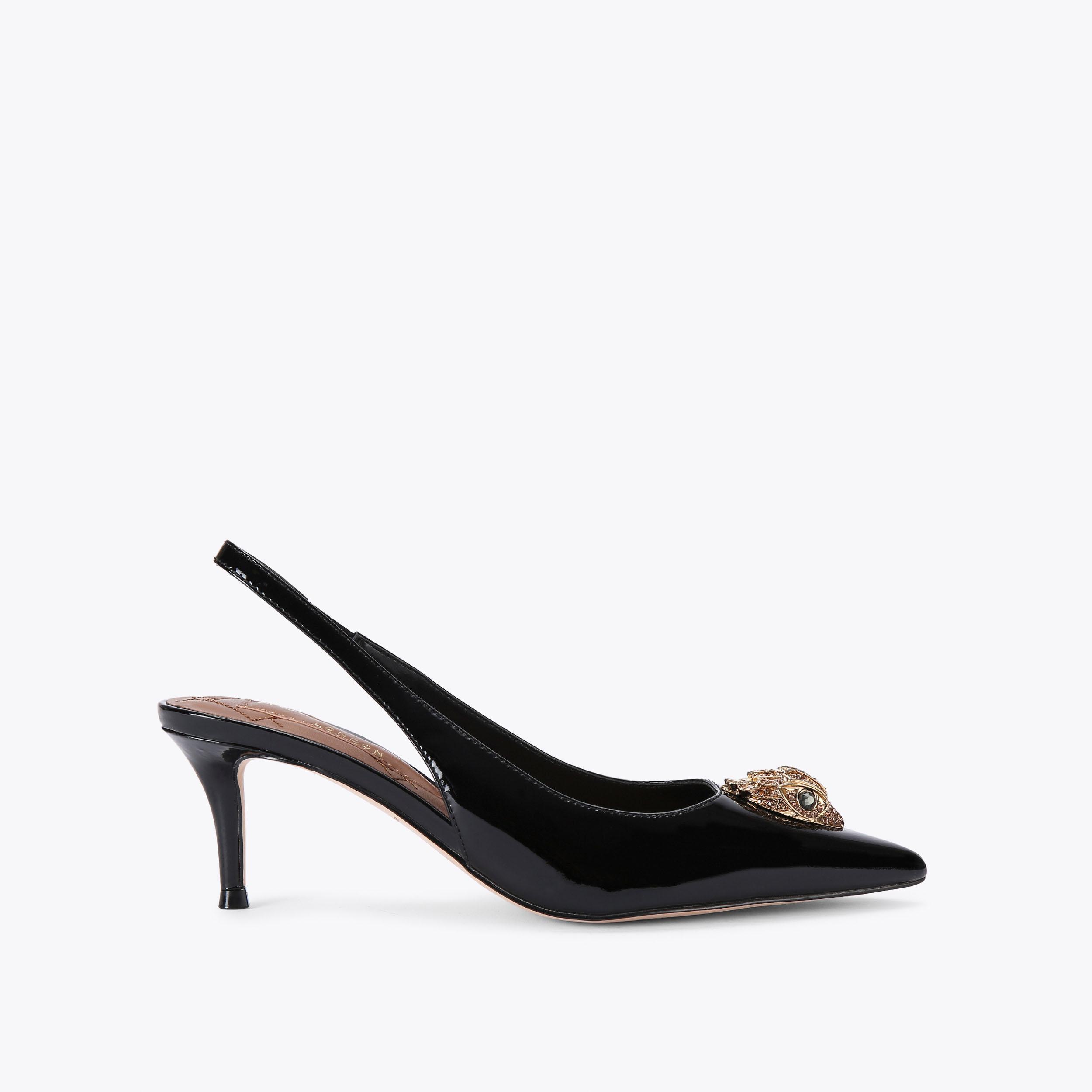 Kurt Geiger London Belgravia Sling Back Heel - Black