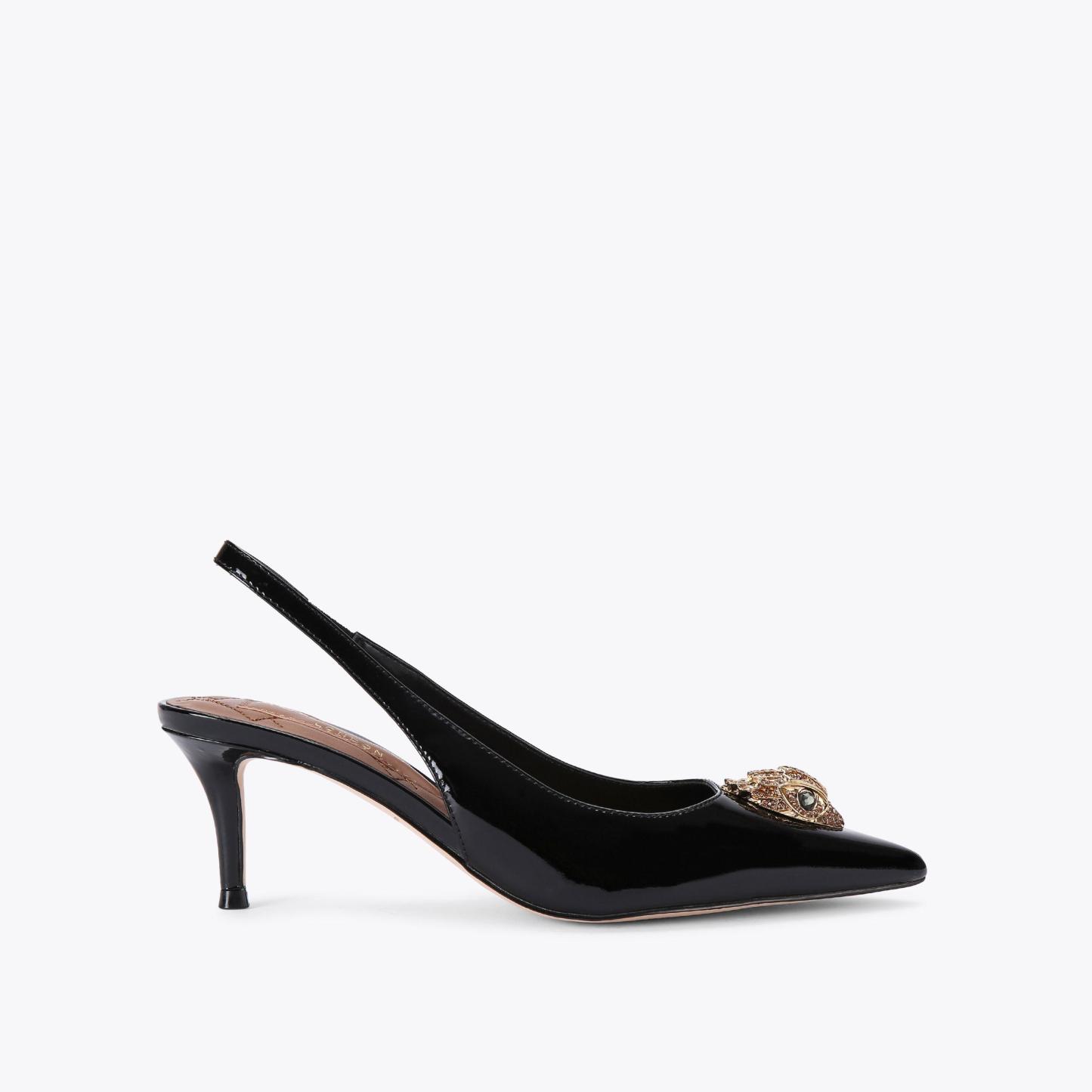 Kurt Geiger London Belgravia Sling Back Heel - Black