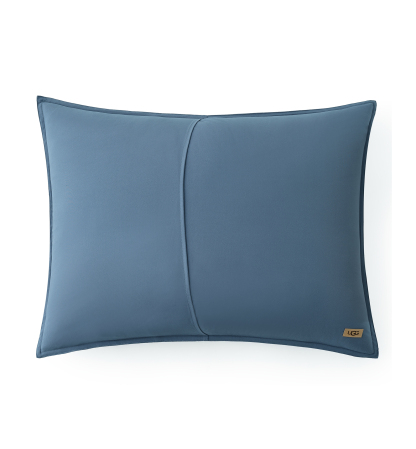 UGG® Devon Textured Comforter Sets - Tahoe Blue