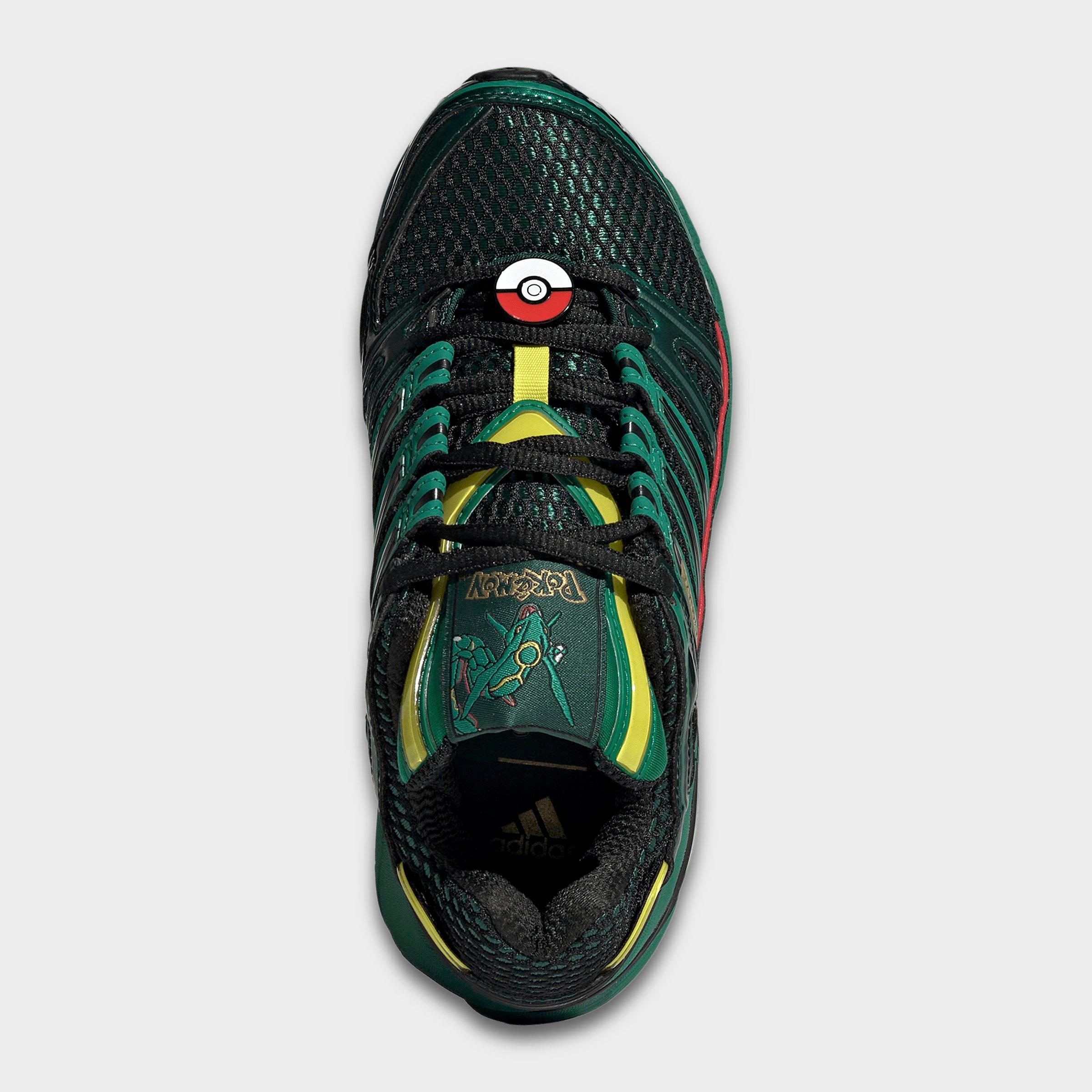 Girls' Big Kids' adidas x Liberty London Adistar Control 5 Casual Shoes - Collegiate Green/Core Black/Collegiate Green - Top view