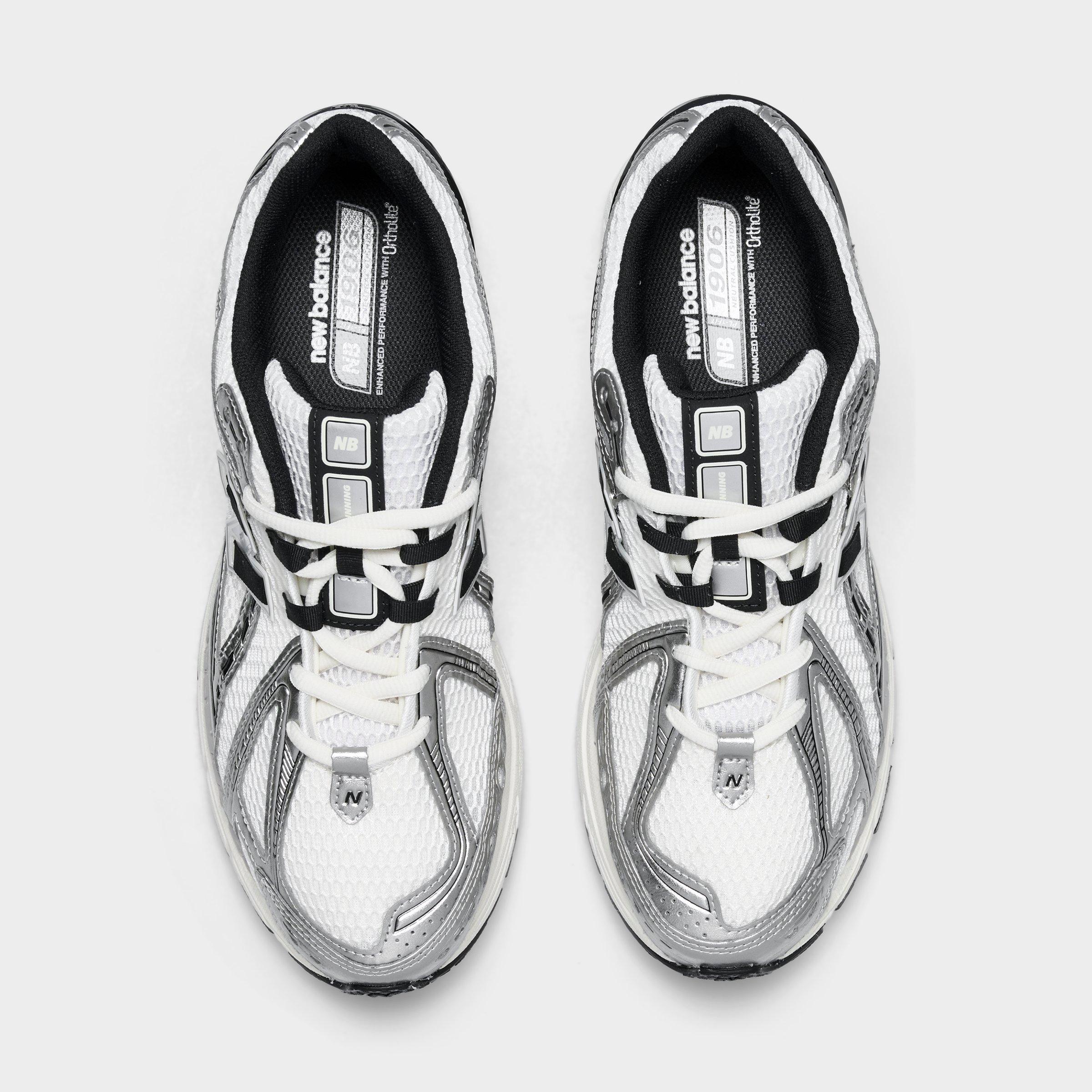Men's New Balance 1906R Casual Shoes - Silver Metallic/Black/Sea Salt - view 5