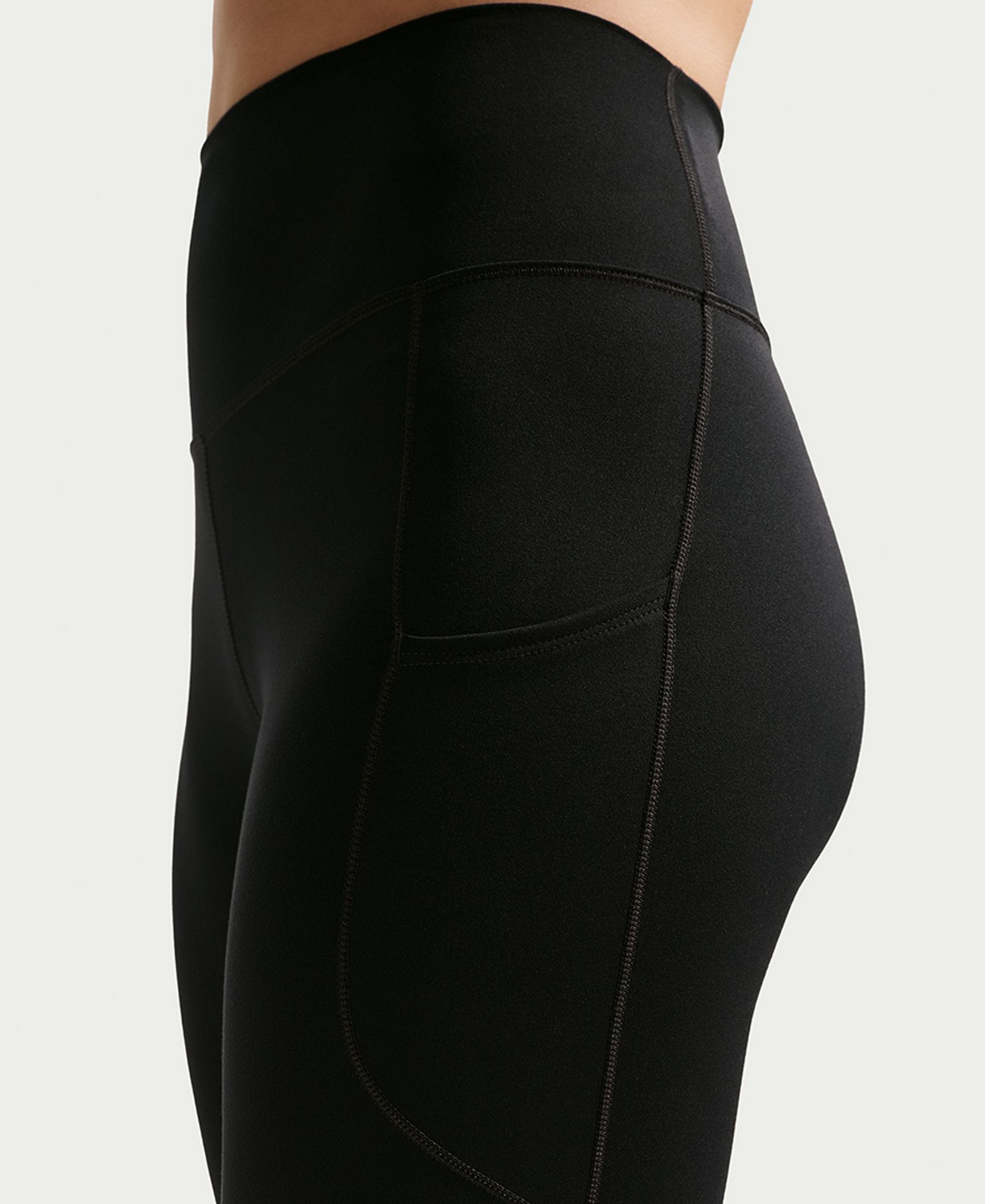 Nike Women's One High-Waist 7/8-Leggings - Black/White