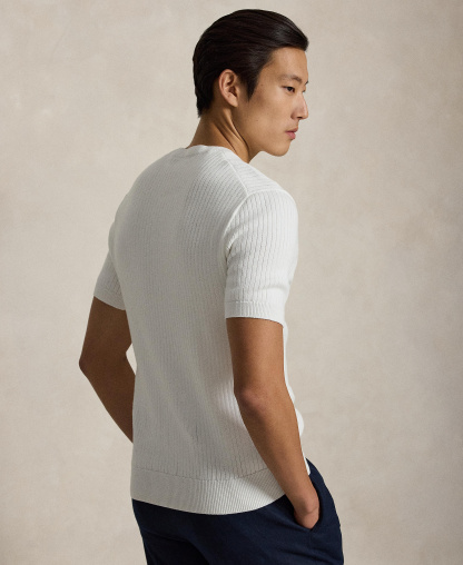Polo Ralph Lauren Men's Crewneck Sweater - Deckwash White