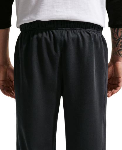 Nike Sportswear Club Men's Varsity Open-Hem Pants - Black/White