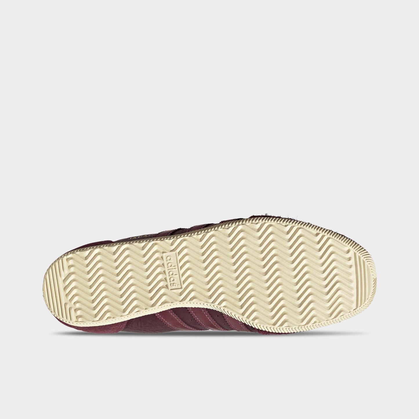 Women's adidas Originals Japan Casual Shoes - Part 1 - Maroon/Burgundy/Gold Metallic - Bottom view