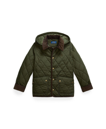 Polo Ralph Lauren Boys' 8-20 Hooded Barn Jacket - Olive