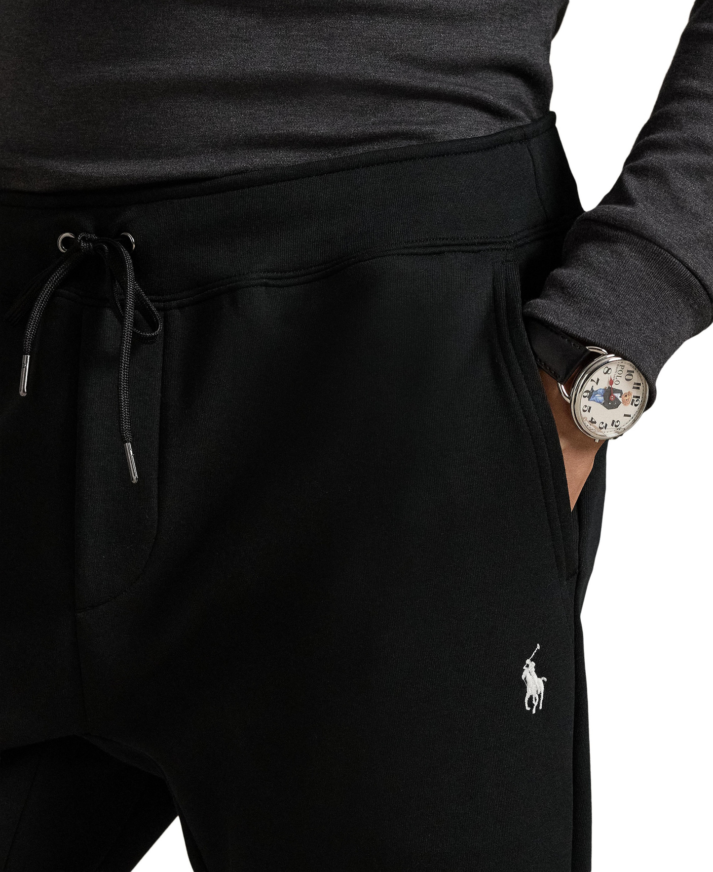 Polo Ralph Lauren Men's Double-Knit Jogger Pants - Black