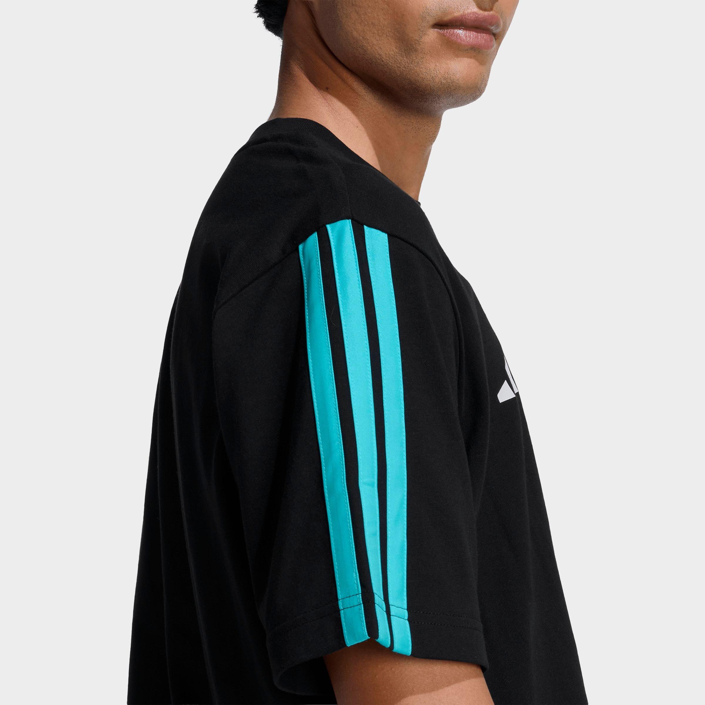 Men's adidas Mercedes-AMG Petronas F1 Team DNA T-Shirt - Black/Semi Mint Rush