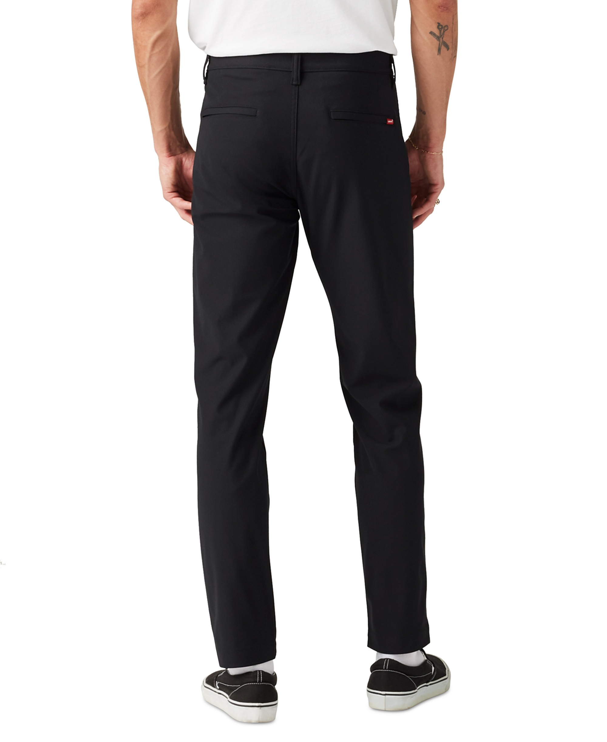Levi's Men's XX Standard Tapered Fit Flex-Tech Chino Pants - Black Boot