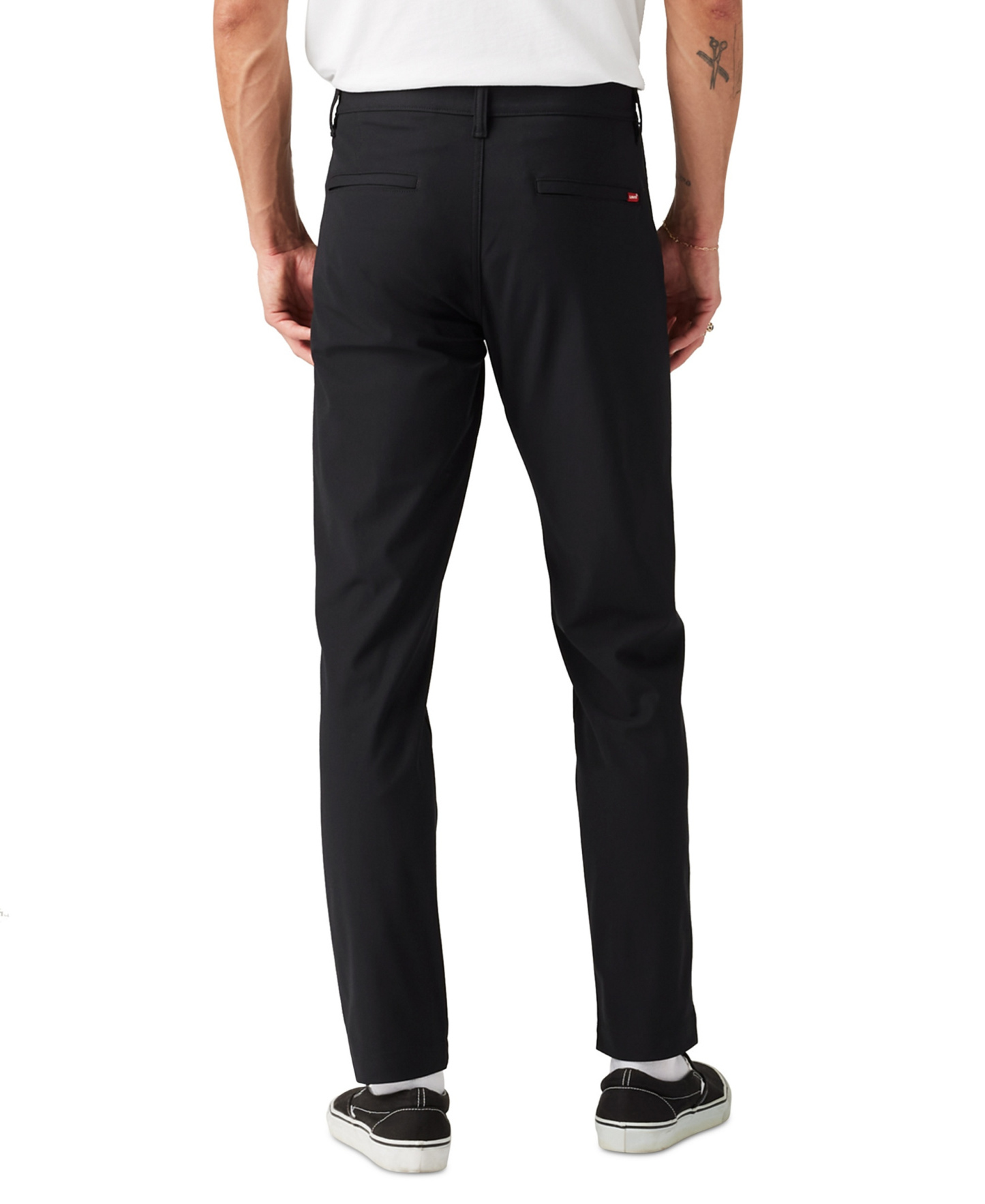Levi's Men's XX Standard Tapered Fit Flex-Tech Chino Pants - Black Boot