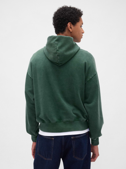Adult Heavyweight Oversized Hoodie - tropic green