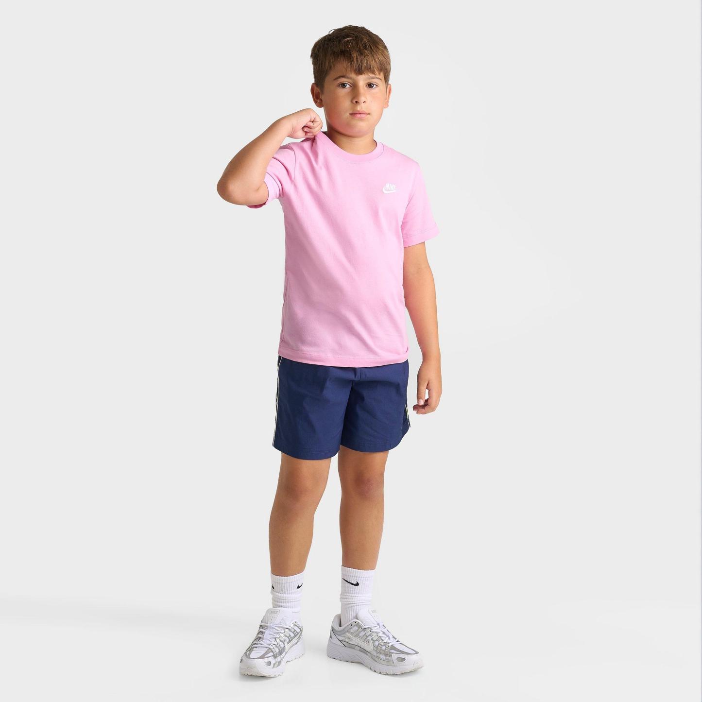 Big Kids' Nithtke Sportswear T-Shirt - Pink Rise