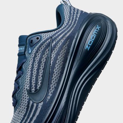 Men's Nike Vomero Plus Running Shoes - Thunder Blue/Ashen