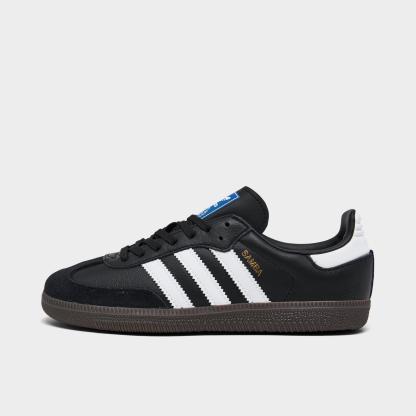 Little Kids' adidas Originals Samba OG Casual Shoes - Core Black/Footwear White/Gum 5 - view 1
