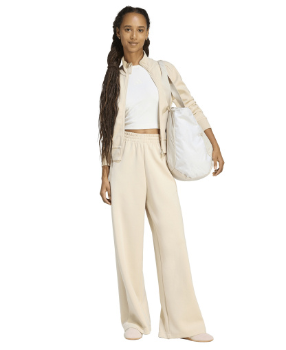 adidas Women's Straight Soft Lux Sportswear Pants - Crystal Linen