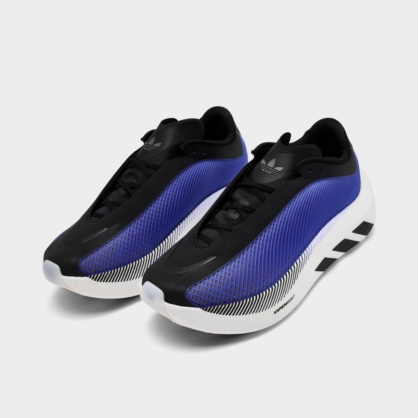 Men's adidas Originals HYPERBOOST EPHR Casual Shoes - White/Core Black/Solar Red - Both shoes facing left