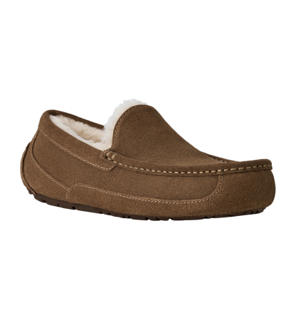 UGG® Men's Ascot Moccasin Slippers - Light Bronze