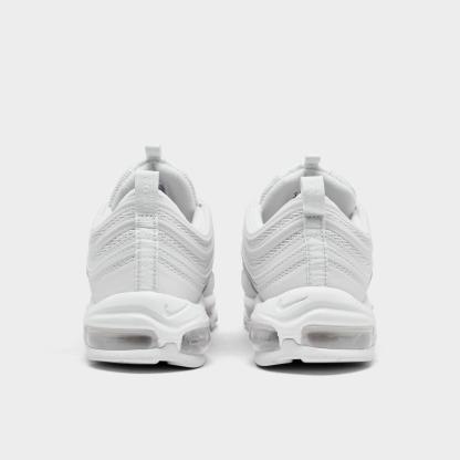 Men's Nike Air Max 97 Casual Shoes - White/Black/Wolf Grey