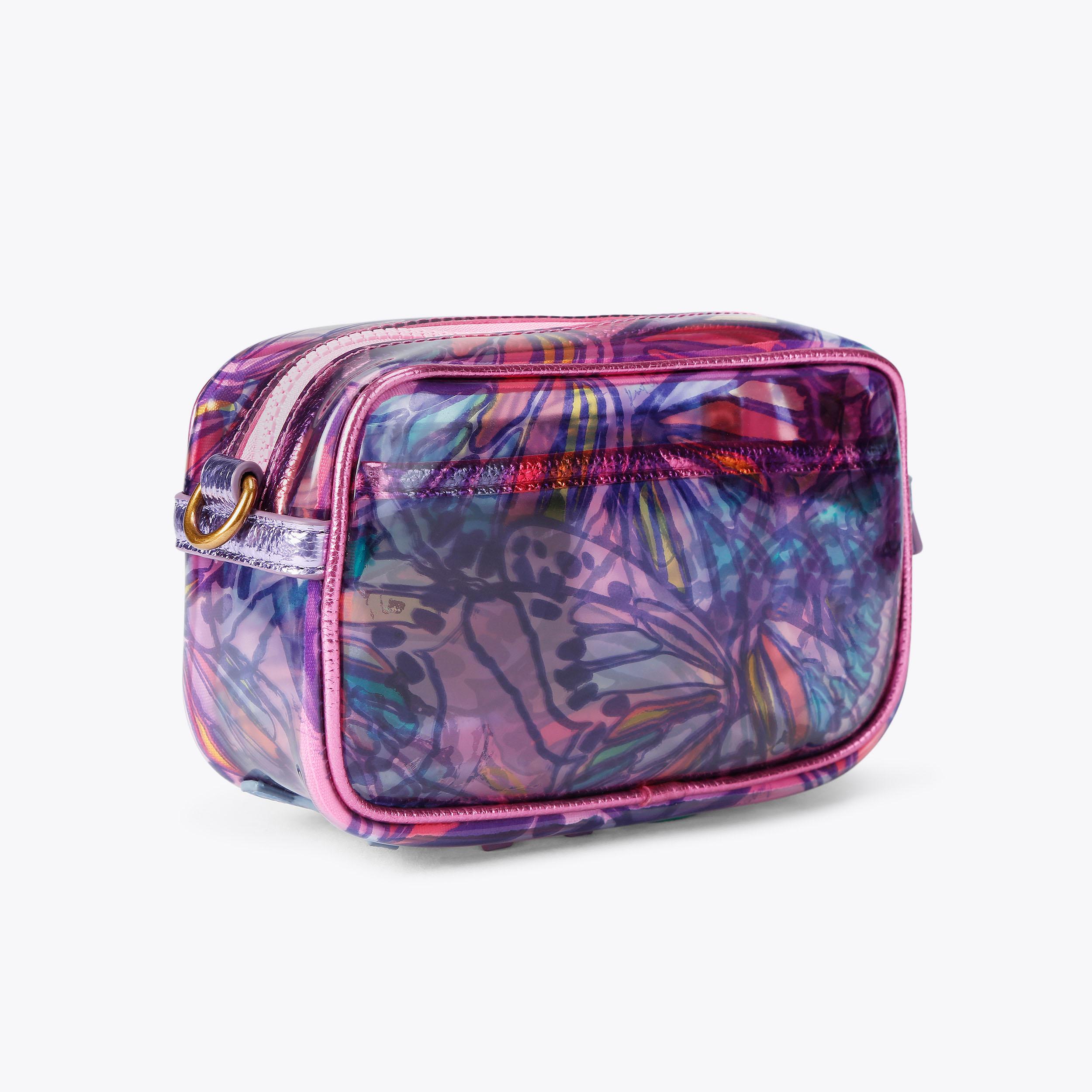 Kurt Geiger London Small Vinyl Southbank Camera Bag - Purple - view 4