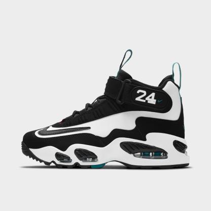 Boys' Big Kids' Nike Air Griffey Max 1 Training Shoes - White/Black/Fresh Water/Varsity Red